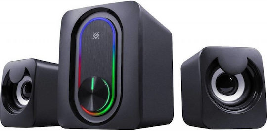 Defender V14 Ηχεία Υπολογιστή 2.1 με Bluetooth και Ισχύ 11W Μαύρα
