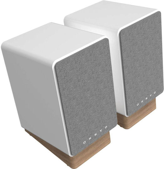 Onkyo GX30-ARC Αυτοενισχυόμενα Ηχεία με Bluetooth 50W (Ζεύγος) Λευκά