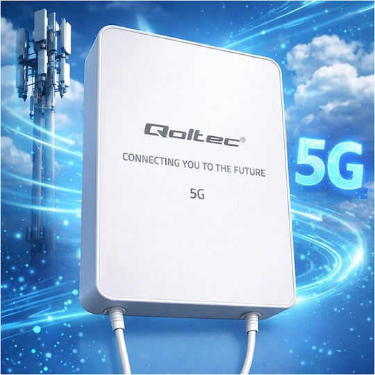 Qoltec 57064 External 5G Directional Antenna 16dBi with SMA Connection