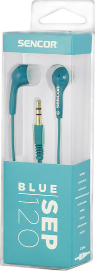 Sencor Ακουστικά Ψείρες In Ear SEP 120 Μπλε