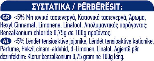 Klinex 4 σε 1 Cleaning Spray General Use Disinfectant Λεμόνι 750ml