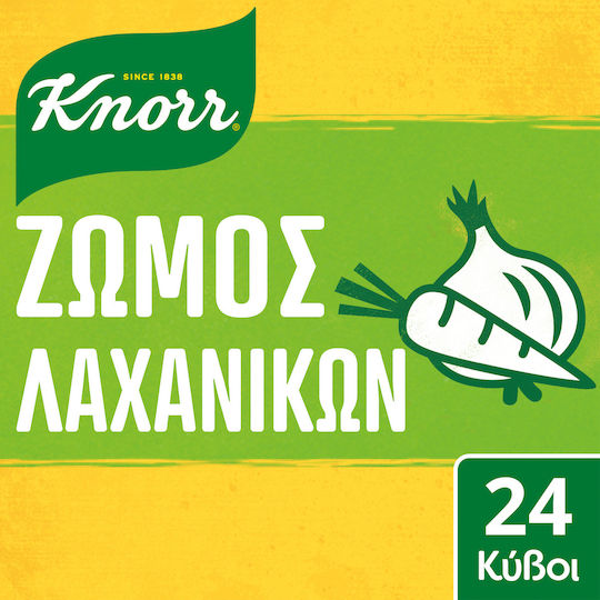 Knorr Κύβοι Μαγειρικής Λαχανικών Ζωμός Λαχανικών 240gr Συσκευασία των 24