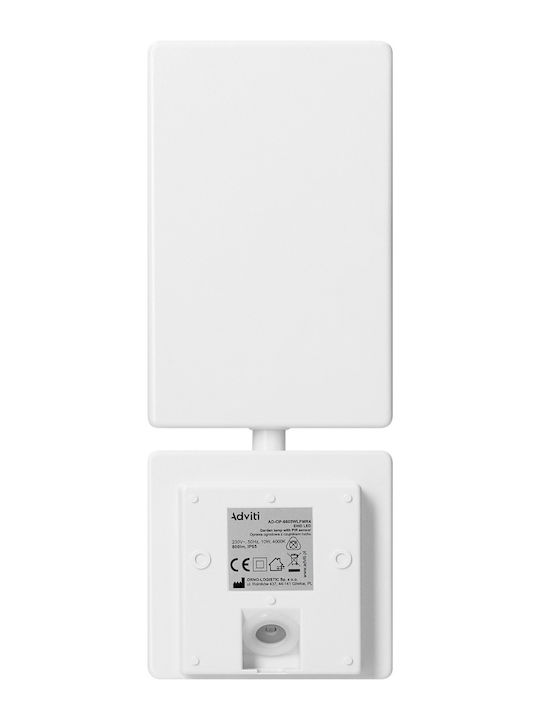 Adviti Wandmontiertes Außenbeleuchtung LED IP65 10W mit Natürliches Weiß Licht