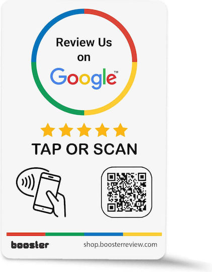 Google Review Tap Sticker Smart Tap Nfc & Qr Sofortbewertungen 3er Pack
