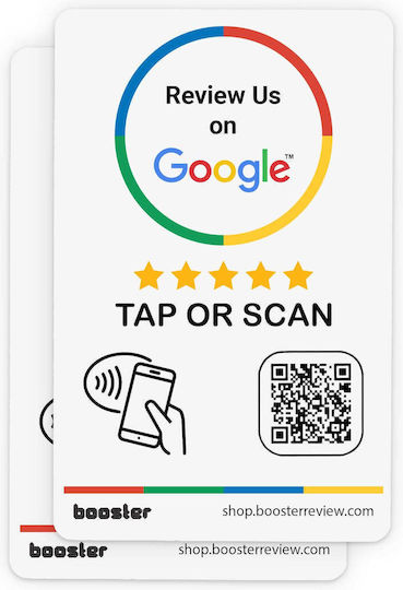 Google Review Tap Stickers Smart Tap Nfc & Qr Instant Reviews 1-pack