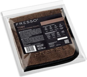 Fresso Prosoape De Hotel Mâini 40x40cm Neagră Greutate 600gsm