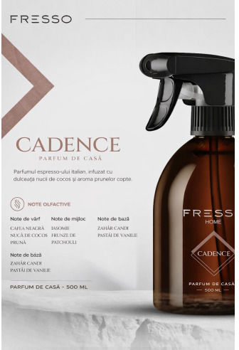 Premium Raumduft Soforteffekt Lang anhaltende Persistenz Fresso Home Spray Cadence 500ml
