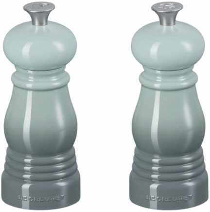 Le Creuset Σετ Χειροκίνητοι Μύλοι Μπαχαρικών Κεραμικοί σε Πορτοκαλί Χρώμα 2τμχ