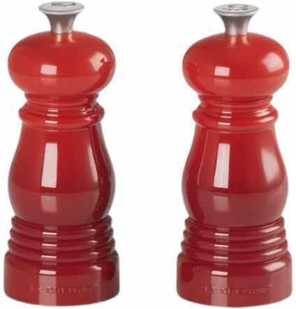 Le Creuset Σετ Χειροκίνητοι Μύλοι Μπαχαρικών Κεραμικοί σε Μαύρο Χρώμα 2τμχ