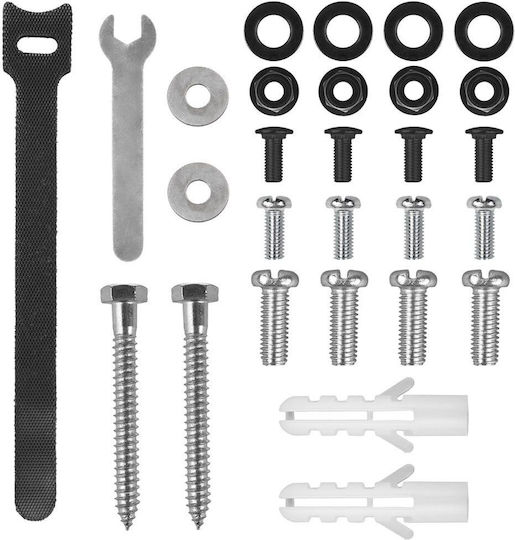 Maclean Energy MC-759 N Wall Mounted TV Mount up to 65" and 30kg Black