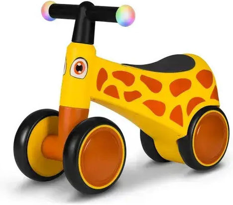 Lionelo Bicicletă Fără Pedale Galbenă