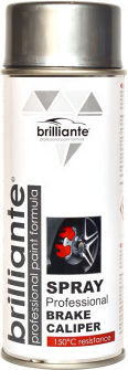 Brilliante Σπρέι Βαφής Ασημί 9006 400ml