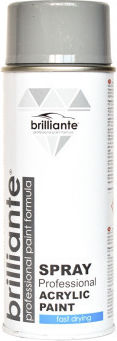 Brilliante Σπρέι Βαφής Γκρι 7042 400ml