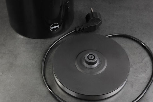 Eldom Βραστήρας 1.7lt 2200W Μαύρος