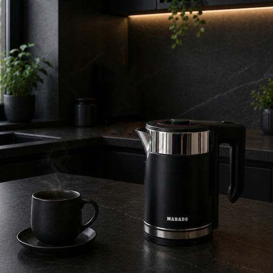 Verk Group Βραστήρας 2.3lt 1500W Μαύρος