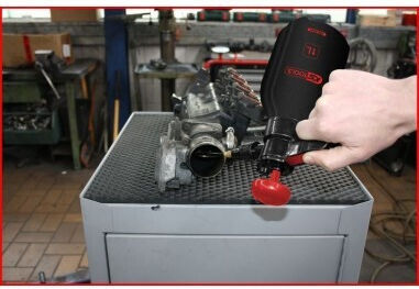 Ks Tools Drucksprüher mit Gewicht 1lt in grüner Farbe