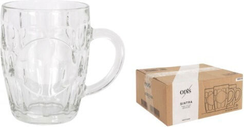 ONIS Σετ Ποτήρια Μπύρας Γυάλινα 550ml 6τμχ