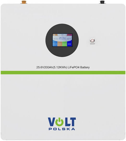 Volt Polska UPS-Batterie mit Gewicht 200Ah und Spannung 25.6V