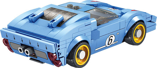 Panlos Cuburi de Construcții 666006 Clasic Mașină De Curse Gt40 6+ Ani 256 Buc