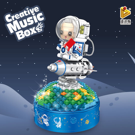 Panlos Bauklötze Konstruktions 656018 Musikalische Box Astronaut 6+ Jahre 546 Stück