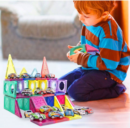 MalPlay Magnetisches Bau- und Konstruktionsspielzeug Für Kinder Ab 3 Jahren