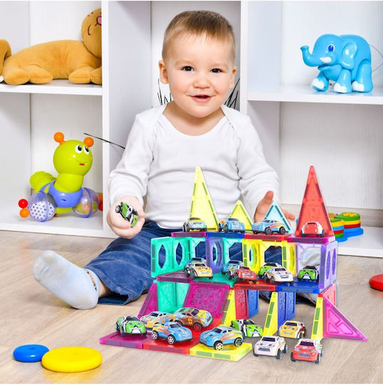 MalPlay Magnetisches Bau- und Konstruktionsspielzeug Für Kinder Ab 3 Jahren