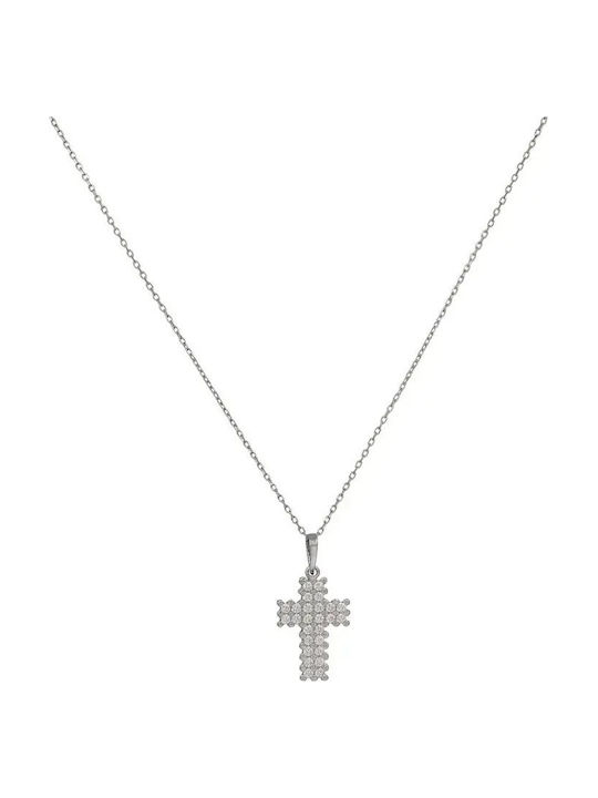 Women's Gold Cross 14K with Chain
