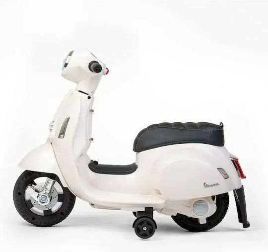 Παιδική Vespa Ηλεκτροκίνητη 6 Volt Λευκή για 3+ ετών