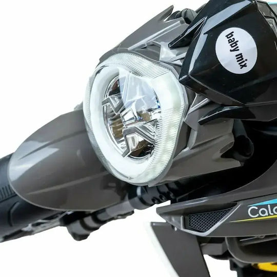 Motocicletă Electrică Pentru Copii 12 Volți Neagră Pentru 3+ Ani