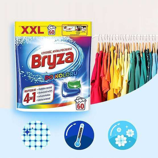 Reckitt Professionelles Waschmittel für Bunte Kleidung (60 Kapseln)