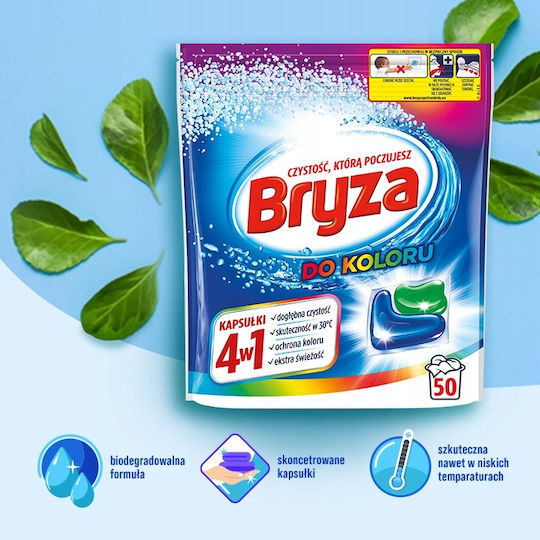 Reckitt Professionelles Waschmittel für Bunte Kleidung (50 Kapseln)