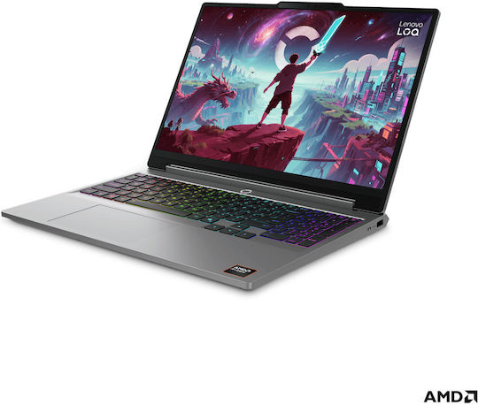 Lenovo LOQ 15AHP11 15.3" IPS FHD 144Hz (Ryzen 7-250/16GB/512GB SSD/GeForce RTX 5060/W11 Home) Luna Grey (GR Keyboard)