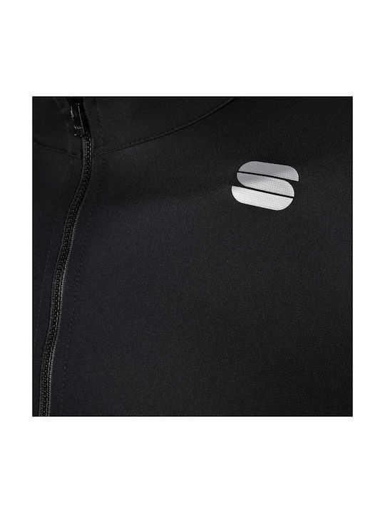 Sportful Tricou De Ciclism Pentru Bărbați Mâneci Scurte Road Bike Negru