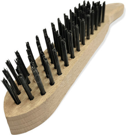 Wire Brush 5 Rows Steel Bristle Straight Tb