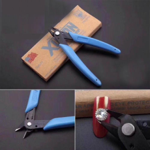 Nail Nipper Cuticle Pusher Decorative Placement