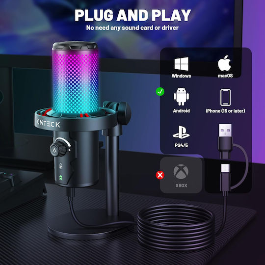 Cmteck XM560 Tabletop Microphone