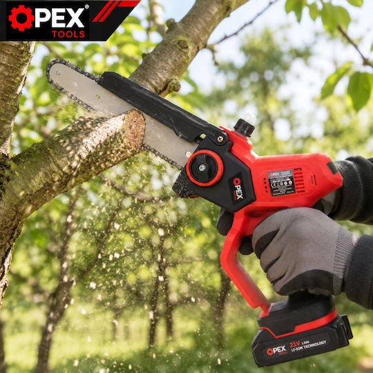 Verk Group Battery Chainsaw 2x1.5Ah 21V with 20.32cm Blade