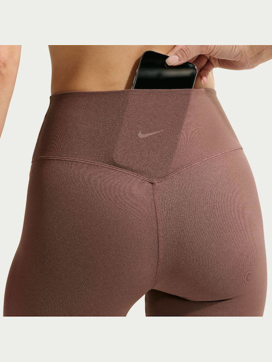Zenvy Leggings Für Damen Hohe Taille Braune