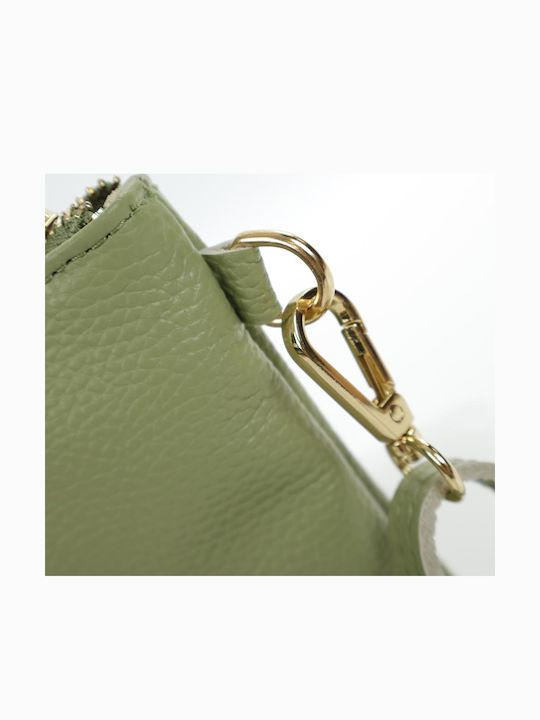 Damentasche Handytasche Passaggio Leder Grün