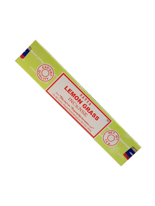 Home Fragrance Sticks Lemongrass Satya Lemongrass Incense Sticks 15g