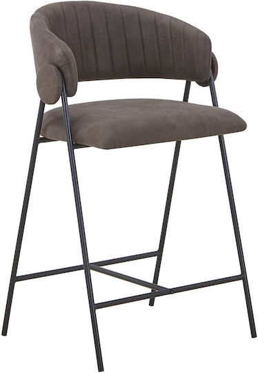 Σκαμπό Μπαρ Alfredo 58x53x66εκ.