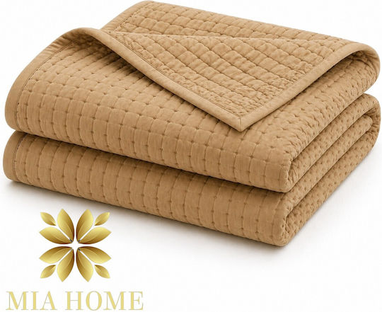 Mia Home Шалтета Подредба Голямо Двоно Кафяво 220x240см 3 Бройки