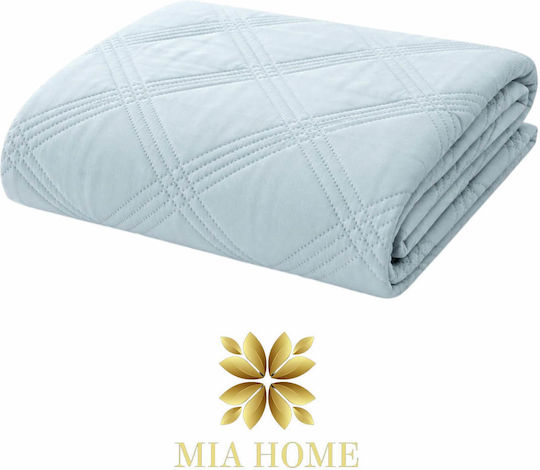 Mia Home Шалте Голям Двоен Светлосин 220x240см