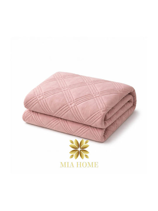 Mia Home Mia Home Tagesdecken Übergröße Rosa 220x240cm 3 Stück