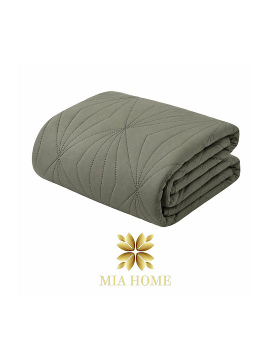 Mia Home Cuvertură Pat Dublu Olive 220x240cm