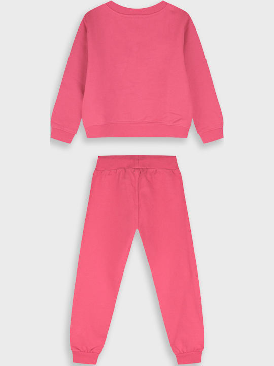 Kids Sweatpants Set Sweet Coral