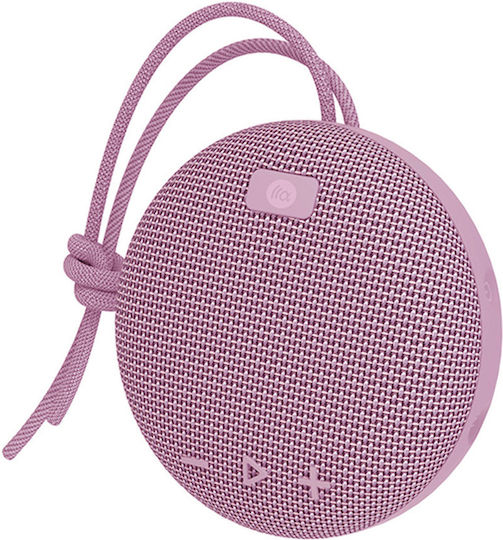 Tazata Palm 5 Wasserfestes Bluetooth Lautsprecher mit Betriebszeiten bis zu 10 Stunden Rosa