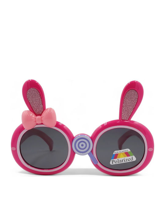 Kiddos Άθραυστα Polarized Παιδικά Γυαλιά Ηλίου Princess Μαύρα