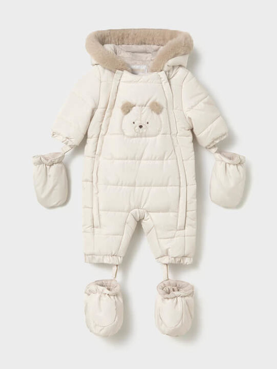 Mayoral Ecru Pramsuit
