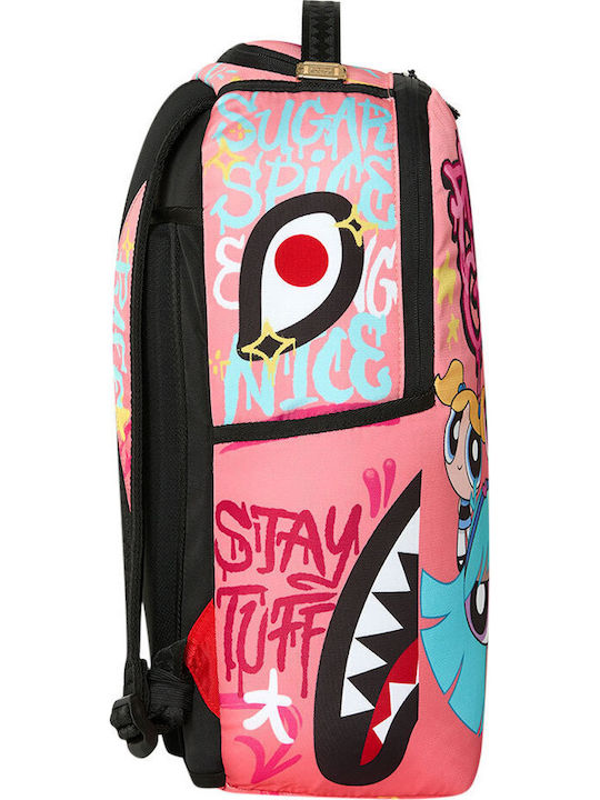 Sprayground Powerpuff Girls Stylin School Backpack With Water Bottle Holder Multicolour 29 x 15 x 46cm Sprayground Powerpuff Girls Stylin School Backpack With Water Bottle Holder Multicolour 29 x 15 x 46cm